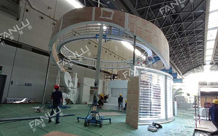 南宁展览工厂展台制作流程