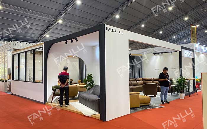 越南家具展HUGO<font color='#e15616'>展台搭建</font>